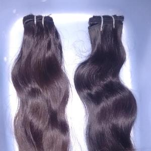 Tejido de cabello sin procesar 100% de la India. Tejido de cabello crudo indio Virgen de la mejor calidad. Tejido de cabello libre de caída - Product Image 1