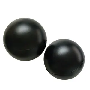 4 "एचडीपीई प्लास्टिक फ्लोटिंग खोखले गेंद एचडीपीई प्लास्टिक खोखले काले छायांकन गेंद