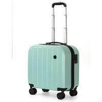 Valise de voyage ABS 20 pouces avec serrure, design spécial et élégant, pour transport à la main