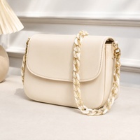 Deepeel RM087 100cm Accessoires de sac Bandoulière de remplacement en chaîne pour la réparation de sacs à main et de pochettes, fournitures de bricolage pour l'artisanat du cuir