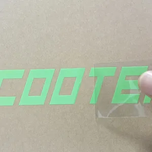 定制印刷乙烯基转移标签防水3D标志贴纸包装永久粘合剂