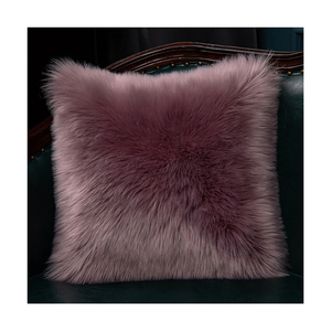 Les fabricants chinois vendent de grandes quantités de fourrure artificielle duveteuse épaisse à poils longs, tissu en peluche, housse de coussin - Product Image 2