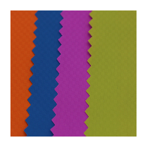 Ripstop nylon 70D <span class=keywords><strong>vague</strong></span> plaid tissu en nylon avec le pu enduit pour des sacs - Product Image 1