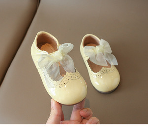Children's Princess <b>Shoes</b> Flat <b>Shoes</b> Spring and Summer Children's Fashion Bowknot Dress <b>Shoes</b> - Product Image 6