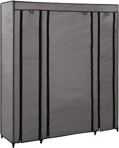 Best Sell Portable Adjustable Wardrobe Easy Assemble <b>Clothes</b> Cabinets With Non Woven Fabric Cover for Renting a House - Product Image 4