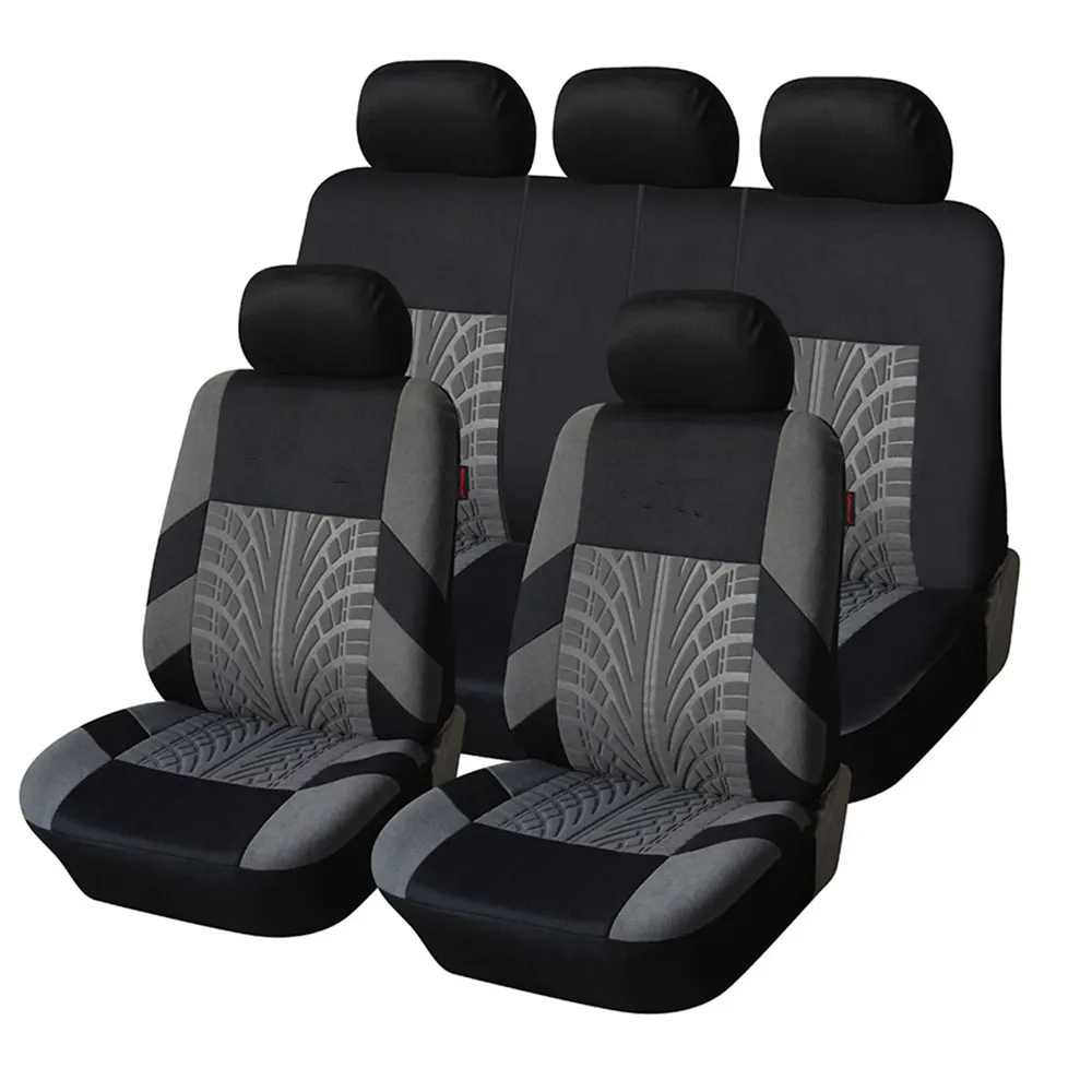 Grey Car Seat Covers Chair Sear Set Auto Design For Ford F150 Everest Territory Explorer Fusion Fiesta Escort Kuga Focus Mustang