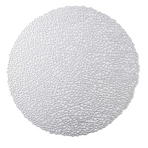 แผ่นรองจานลายฉลุทองและเงิน ทนความร้อน รูปทรงกลม สำหรับตกแต่งโต๊ะอาหาร - Product Image 4