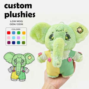 Respiration éléphant <span class=keywords><strong>en</strong></span> peluche jouet personnalisé cadeaux pour enfants unisexe mignon apaisant Animal sommeil poupée peluche jouet - Product Image 1