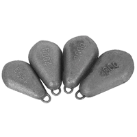 Plombs de pêche en fonte en forme de cœur durables 150g-300g, écologiques et sans plomb, pour canne à pêche