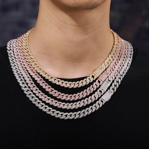 Cadena Cubana de Zirconia con Burbujas, Joyería Moderna Personalizada, Collar Hip-hop para <span class=keywords><strong>Hombre</strong></span> - Product Image 3
