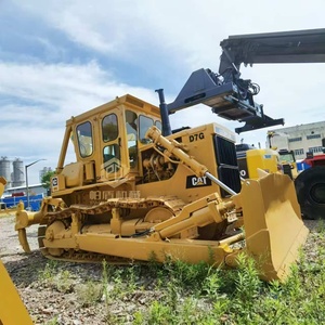 รถดันดินตีนตะขาบ CAT D7G มือสองคุณภาพสูง D7R D7H D8R D9R สภาพดี เครื่องจักรงานดินสำหรับขาย - Product Image 1