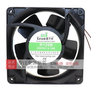 เลซิเก้ R120B 12038 AC220V 19 18W พัดลมระบายความร้อนโลหะสำหรับอุปกรณ์อิเล็กทรอนิกส์ - Product Image 2