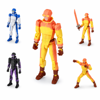 Figurine articulée Solar Blade Guardian, modèle de guerrier à épée, jouet multi-articulations, personnalisation OEM/ODM, vente en gros