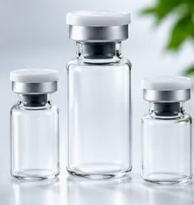 Flacons en verre à bouchon serti transparents, faible MOQ, stock en gros, 3ml 5ml 10ml, avec joints en caoutchouc et aluminium argenté, étiquette vierge personnalisable disponible - Product Image 3