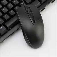 Mouse optik berkabel USB untuk kantor dan Gaming, Notebook optik kabel USB tahan air untuk Desktop & Laptop