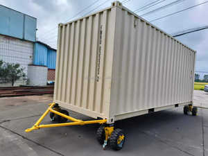 Hochwertige 40 Tonnen Heben bewegliches Container rad Hochleistungs-Lenkräder - Product Image 5