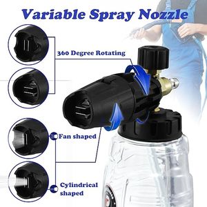 Áp <span class=keywords><strong>l</strong></span>ực máy giặt bọt pháo 1 <span class=keywords><strong>L</strong></span> tuyết bọt pháo Lance với kết nối kép phụ kiện - Product Image 4