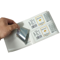 Étiquette de luxe avec accent doré pour compléments alimentaires, autocollant enveloppant brillant argenté imprimé UV pour contenants de capsules et de poudres