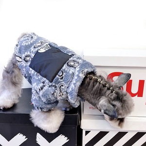 INS Venta caliente ropa para perros cara invierno cálido mascota ropa para perros ropa para mascotas al por mayor Abrigo acolchado de algodón para mascotas - Product Image 6