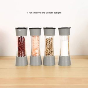 6pcs Stainless Steel & Glass Seasoning <b>Jars</b> with Base Modern <b>Spice</b> Keeping Storage Set for Home Restaurant & Camping - Product Image 2