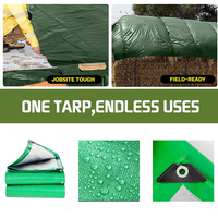 Bâche imperméable en polyéthylène PE durable pour usage agricole et couverture d'équipements extérieurs