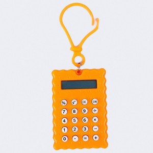 Calculatrice scientifique portable mini ABS à 12 chiffres, style porte-clés, alimentée par piles - Product Image 2