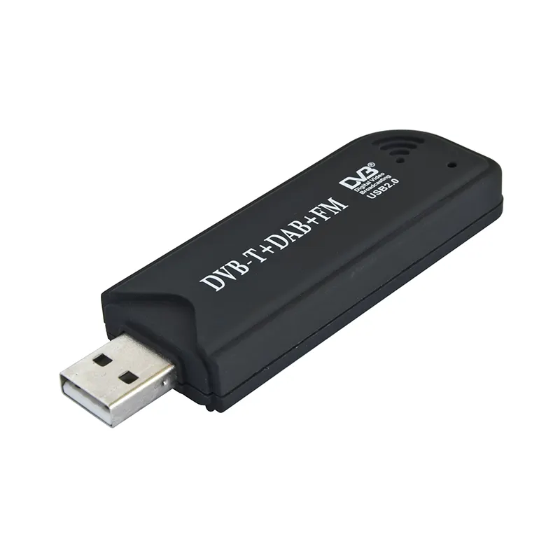 Dvb-t tv stick dongle ricevitore tv digitale terrestre sintonizzatore tv usb per il computer portatile