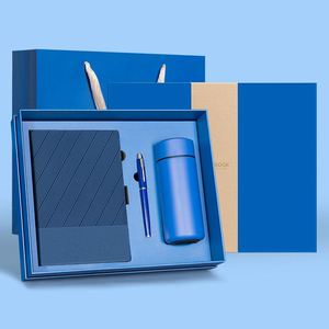 FX Custom A5 <b>Luxury</b> Refillable Stationery Notebook <b>Gift</b> Set USB Notebooks Business Leather Souvenir <b>Gift</b> <b>Box</b> Journal With Pen - Product Image 4