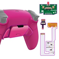 Carte de mise à niveau et coque arrière redessinée et fixation du bouton arrière Palettes arrière Rise V3 Remap Kit pour manette PS5 BDM-030/040/050
