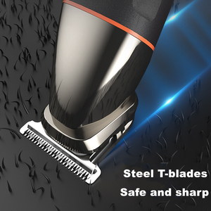 <span class=keywords><strong>Tondeuse</strong></span> à <span class=keywords><strong>cheveux</strong></span> professionnelle étanche pour hommes, rasoir électrique sans fil Rechargeable 5 en 1, barbiers barbe <span class=keywords><strong>tondeuse</strong></span> à <span class=keywords><strong>cheveux</strong></span> - Product Image 3