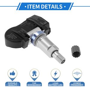 Capteur de pression des pneus BST capteur TPMS 433MHz No.70735510 pour BMW série 3 GT 2013-2016 - Product Image 4