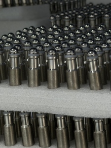 บริการงานกลึงและตัดเฉือน CNC ความแม่นยำสูงแบบ 5 แกน, ข้อต่อแขนหุ่นยนต์สแตนเลส, ข้อต่อโค้ง, อะลูมิเนียมอัลลอย - Product Image 3