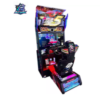 Machine de jeu d'arcade Speed Driver 5, simulateur de conduite de voiture à monnayeur, jeu de course commercial pour centre de divertissement