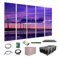 Nouvel écran d'affichage LED commercial couleur pleine HD P2 P2.5 P1.86 pour mur vidéo intérieur avec SDK pour salle de réunion