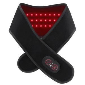 Banda de Vibración con Luz Roja para el Cuello de 660-850nm, 36 Perlas, Fisioterapia para la Columna Cervical, Compresa Caliente, Masaje, Protección del Cuello - Product Image 4