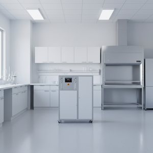 Système de filtration par osmose inverse commercial 1000LPH 6400GPD avec armoire intégrée et réservoir de stockage pour unité de recherche en laboratoire RO - Product Image 2