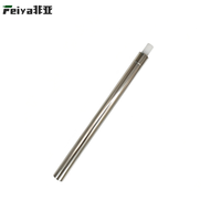 Amortisseur hydraulique silencieux à longue course en acier inoxydable galvanisé avec tige télescopique pour meubles, poubelles et charnières de placards