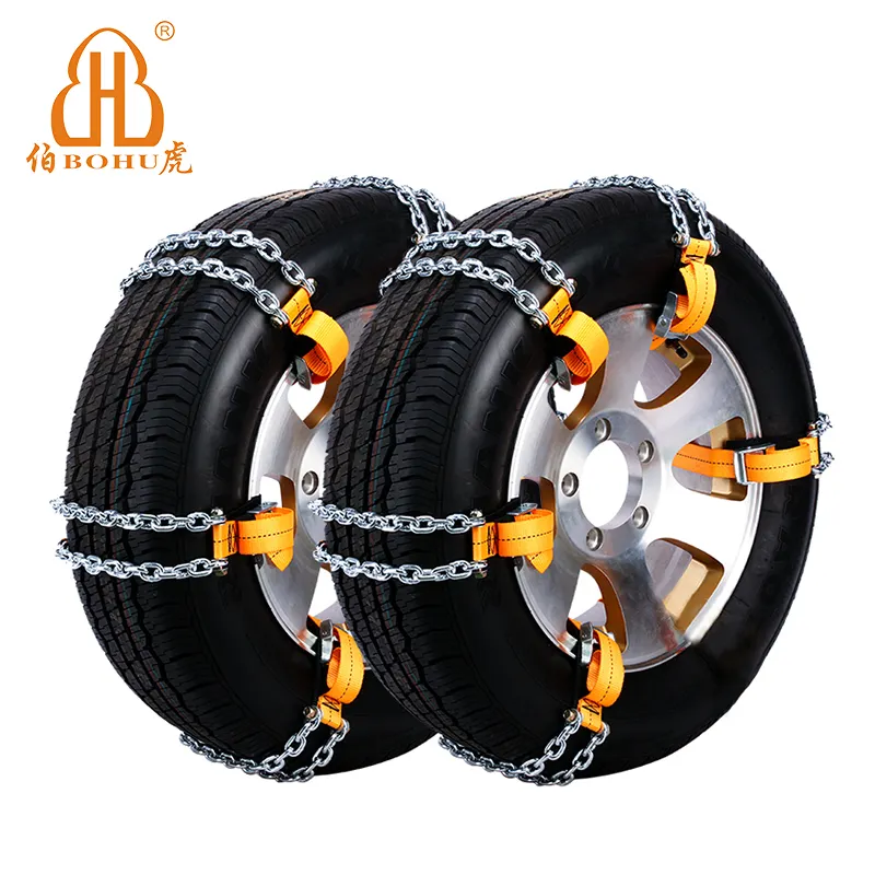 BOHU snow chains galvanized tire chains Alloy Steel emergency snow chain emergency tools