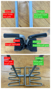 <span class=keywords><strong>Ramasse</strong></span>-crottes de cheval, pelle et fourche pour fumier d'écurie, produits équestres - Product Image 5