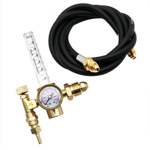 Régulateur de pression de gaz argon avec tuyau de 2 m, filetage en cuivre G5/8 pour usage en soudage - Product Image 2