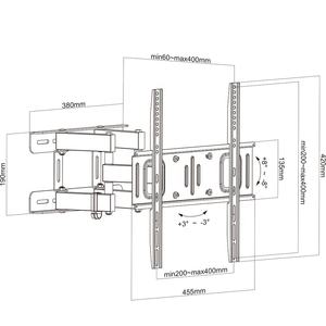 <span class=keywords><strong>Support</strong></span> TV à <span class=keywords><strong>écran</strong></span> plat économique <span class=keywords><strong>support</strong></span> TV pliable <span class=keywords><strong>support</strong></span> TV <span class=keywords><strong>articulé</strong></span> <span class=keywords><strong>support</strong></span> de montage - Product Image 2