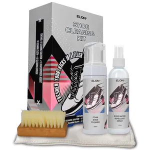 Großhandel Schuh reiniger Kit Großhandel anpassen Schuh pflege Kit Sneaker Reiniger flüssiger Schuh wasser abweisendes Spray