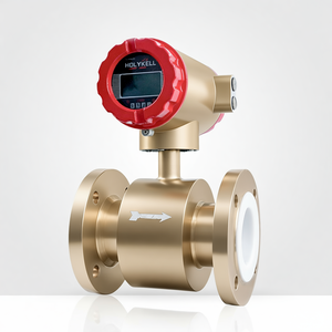 Débitmètre électromagnétique pour liquides 4-20 mA, contrôle des eaux usées, débitmètre chimique acide - Product Image 1