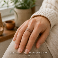 Cincin Tembaga Magnetik Vintage 99,9% Tembaga Murni Terapi Bio Energi Penyembuhan Cincin Manset Terbuka yang Dapat Disesuaikan untuk Meredakan Nyeri Arthritis