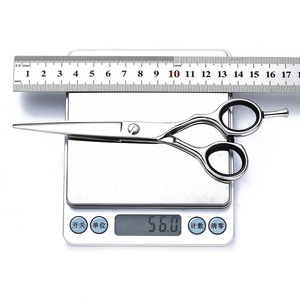 Hair Scissors 5.5 Inch 6 Inch Stainless Steel Sharp Blade Long Handle Thinning Shears Salon Grade Hairdressing Kit - Product Image 3