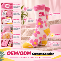 Chaussettes pour femmes 2027 M&F OEM avec logo personnalisé, chaussettes en coton imprimées de dessins animés, chaussettes de sport de créateur, calcetine, chaussettes pour femmes
