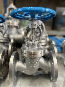 Thép Không Rỉ Mặt Bích Dừng Van J41w-16p Nhiệm Vụ Nặng Nề Nhiệt Độ Cao Throttling Khí Đốt Tự Nhiên Dừng Van, Hơi Nước Dừng Van - Product Image 2