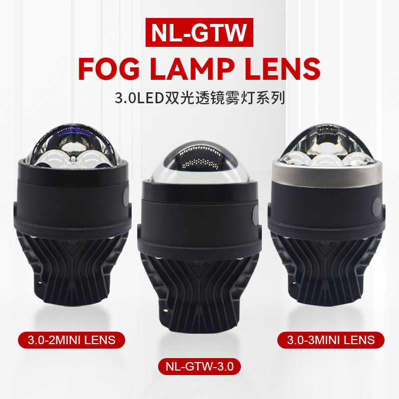 Proiettore fendinebbia da 3 pollici giallo