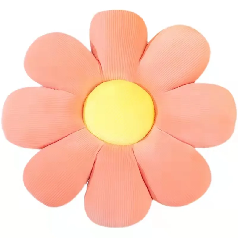 Small daisy petal pillow flower bedside pillow living room sofa cushion bay window sun flower Nordic cushion