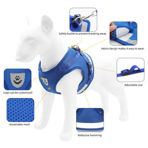 Venda quente Novo Cão Trela De Segurança <span class=keywords><strong>Harness</strong></span> Vest pet colete arnês Pet Chest Strap Reflective Dog <span class=keywords><strong>Harness</strong></span> - Product Image 4
